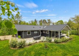 Familievenligt feriehus med aktivitetsrum og stor have. Kat. nr.:  20397, Fyrrelunden 47;