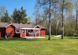 Familievenligt sommerhus i Jegum Ferieland – Én hund. Kat. nr.:  20508, Nordskrænten 11;