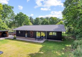 Stilvolles Aktivitätshaus mit Außensauna und Badetonne. Kat. nr.:  20686, Blåbærvangen 9;