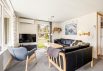 Lyst sommerhus med brændeovn, sauna, sandkasse og vildmarksbad (billede 2)