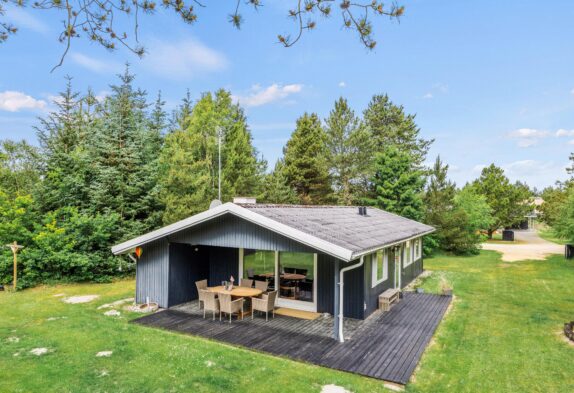 Ferienhaus für 5 Personen + 2 Hunde in Houstrups Natur