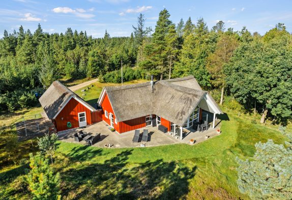 Skønt luksuriøst sommerhus med unik beliggenhed i naturen