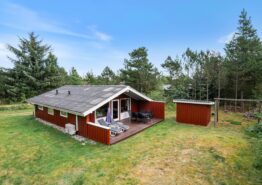 2+ Sterne Holzferienhaus in Houstrup mit Sauna – 1 Hund