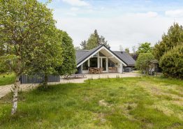 Rigtigt dejligt feriehus med gode terrasser og hyggeligt anlagt grund