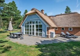 Reetgedecktes und gemütliches Ferienhaus mit Pool