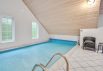 Skønt feriehus med swimmingpool, spabad og sauna i Houstrup (billede 12)