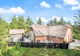 Ferieidyl i lækkert 4-stjernet stråtækt hus