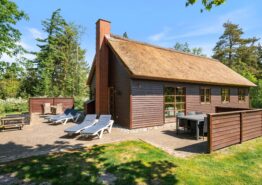 Reetdachhaus in Houstrup mit Whirlpool und Sauna
