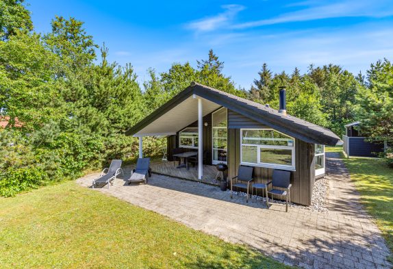 Feriehus til familien med sauna og spabad