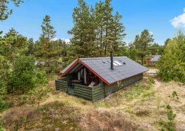 Unikt feriehus med brændeovn og gratis internet