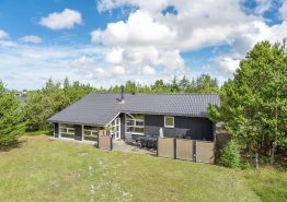 Lyst og lækkert feriehus med sauna og spabad