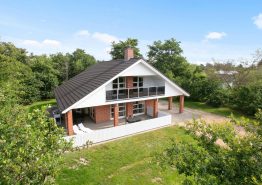Schönes Ferienhaus mit Wellnessabteil und Balkon