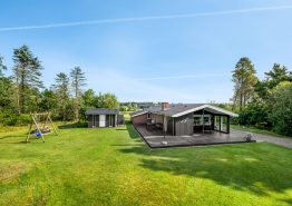 Typisk skandinavisk feriehus med sauna og brændeovn. Kat. nr.:  30729, Søndervang 3;