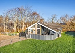 Hyggeligt og moderne feriehus med spabad og brændeovn i Bork Havn. Kat. nr.:  35735, Vester Fælled 5;