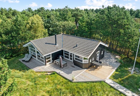 Schönes Ferienhaus für 6 Personen mit Außendusche