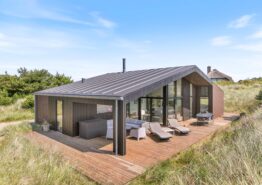 Lyst og stilfuldt sommerhus til 6 personer ved Henne. Kat. nr.:  40672, Tyttebærvej 37;