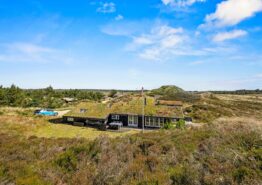 Schönes Blockhaus mit Blick auf die Dünen – in Henne Strand. Kat. nr.:  40689, Tjurvej 44;