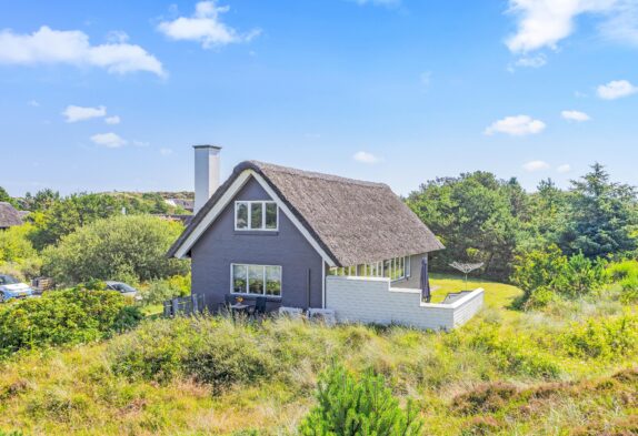 Gemütliches Reetdach- Ferienhaus in Henne Strand