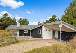 Skønt feriehus med spa, udesauna og udebruser i Henne