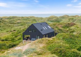 Ferienhaus – mit einzigartigem Blick auf die Nordsee – in Henne Strand. Kat. nr.:  40784, Klitrosevej 3;