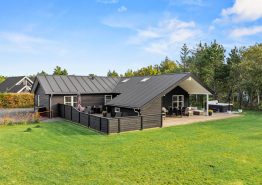 Modernes Ferienhaus mit Platz zum Spielen und Entspannen