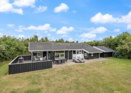 Gemütliches Ferienhaus in Henne mit Sauna und Whirlpool