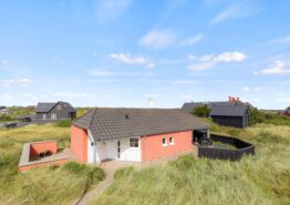 Gemütliches Ferienhaus mit Whirlpool und Sauna auf einem Dünengrundstück