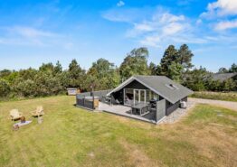 Sommerhaus mit Panoramaaussicht über die Felder