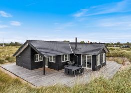 Schönes Ferienhaus in Vejers Strand mit Kamin und guter Einrichtung