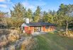 6-personers sommerhus med brændeovn i Vejers (billede 1)