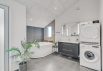 Moderne sommerhus i Grærup med spa og blik på søen (billede 18)