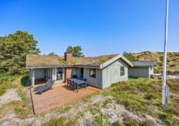 Feriehus i naturskønne omgivelser nær Vesterhavet og fiskesø. Kat. nr.:  52199, Revlingevej 25;