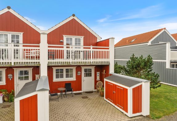 Moderne ferielejlighed med central beliggenhed