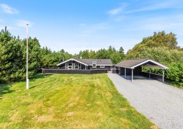 Feriehus med spa, sauna og husdyr tilladt