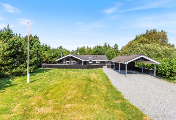 Feriehus med spa, sauna og husdyr tilladt