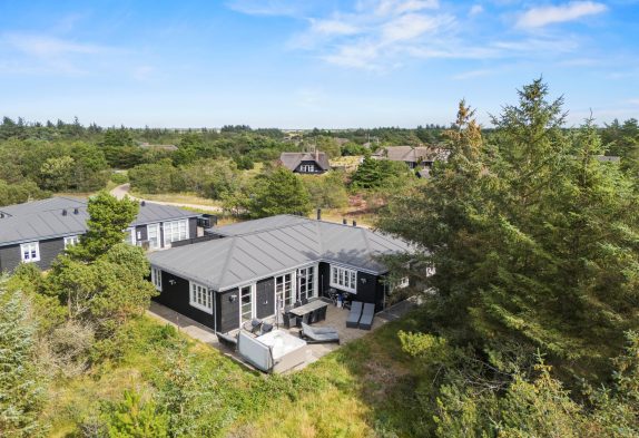 Moderne aktivitetshus med pool i naturskønne omgivelser i Blåvand