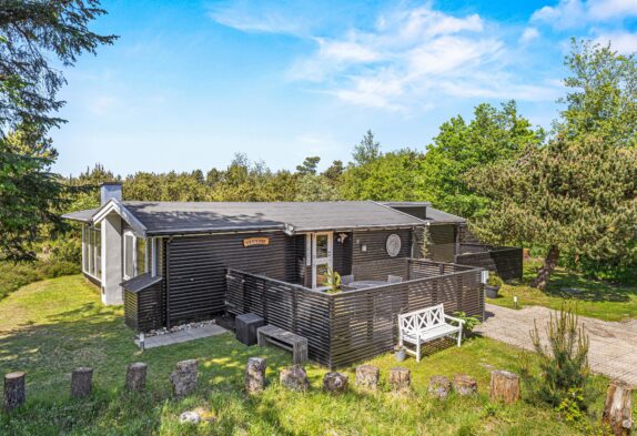 Toll gelegenes Ferienhaus mit Badetonne und Kamin in Blåvand