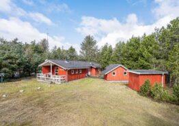 Gemütliches Ferienhaus mit Kaminofen und überdachter Terrasse