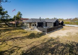Sommerhus i Blåvand med vildmarksbad og udesauna