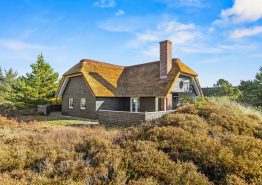 Sommerhus 450 meter fra stranden med spa og sauna