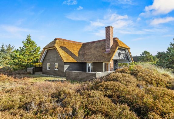 Sommerhus 450 meter fra stranden med spa og sauna
