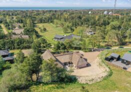 Femstjernet sommerhus med pool, udespa, dampbad og billard