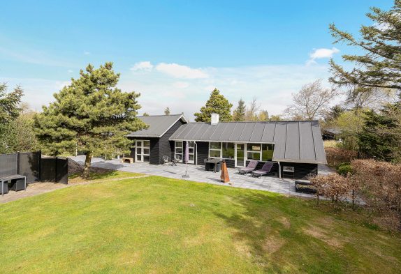 Schönes, helles Ferienhaus mit Kamin 700m zum Strand