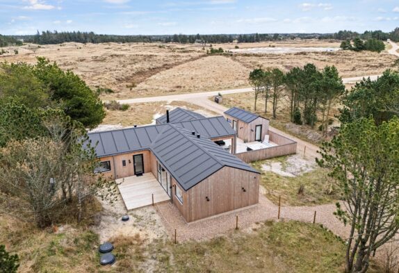 Fantastisk beliggende luksusferiehus med aktivitetsrum, spa og sauna