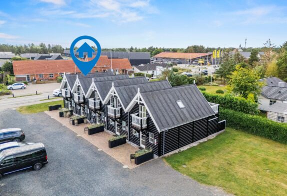 Flot ferielejlighed med spa centralt beliggende i Blåvand
