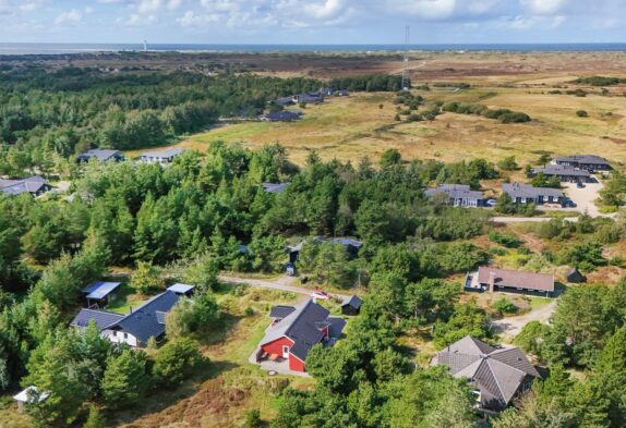 6-personers sommerhus med udespa og udesauna i Blåvand