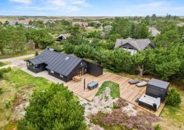 6-Personen-Ferienhaus mit Außensauna und Außen-Spa in Blåvand. Kat. nr.:  60642, Svinget 6;