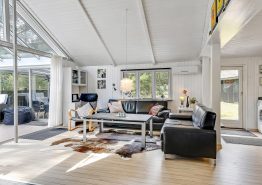 Skønt saunahus i Ho til hele familien og 2 hunde