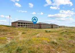 Skøn ferielejlighed i Fanø Bad med panoramaudsigt til Vesterhavet