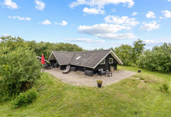 Schönes Ferienhaus mit Kamin für 6 Personen + 2 Hunden auf Fanø